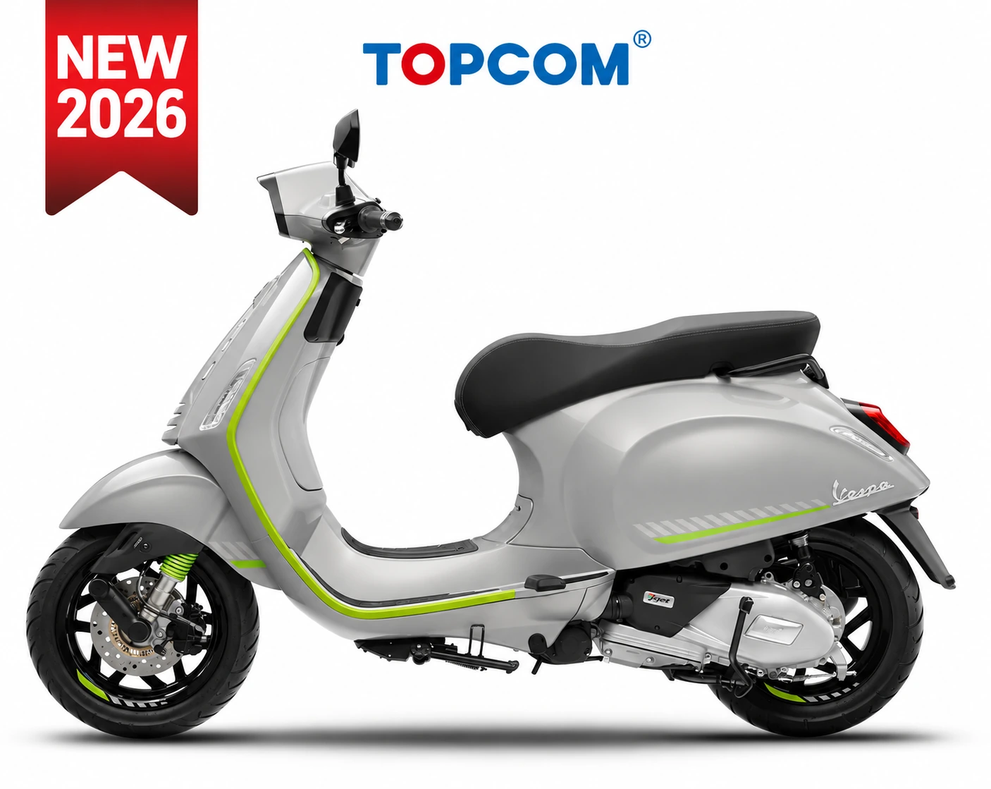 Vespa Sprint Tech 150cc Grey Entusiata