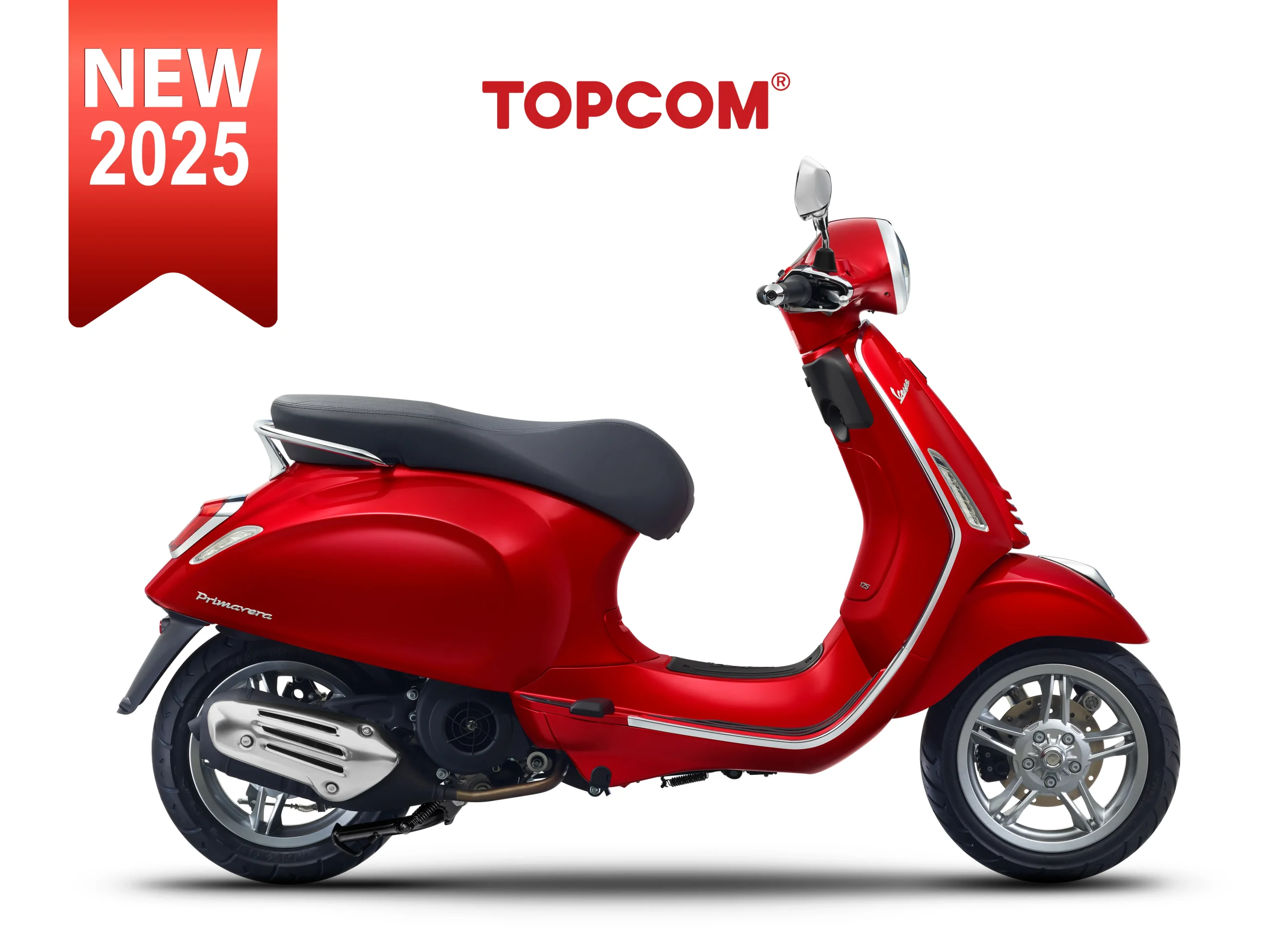 Vespa Primavera 2025 Red Scarlatto