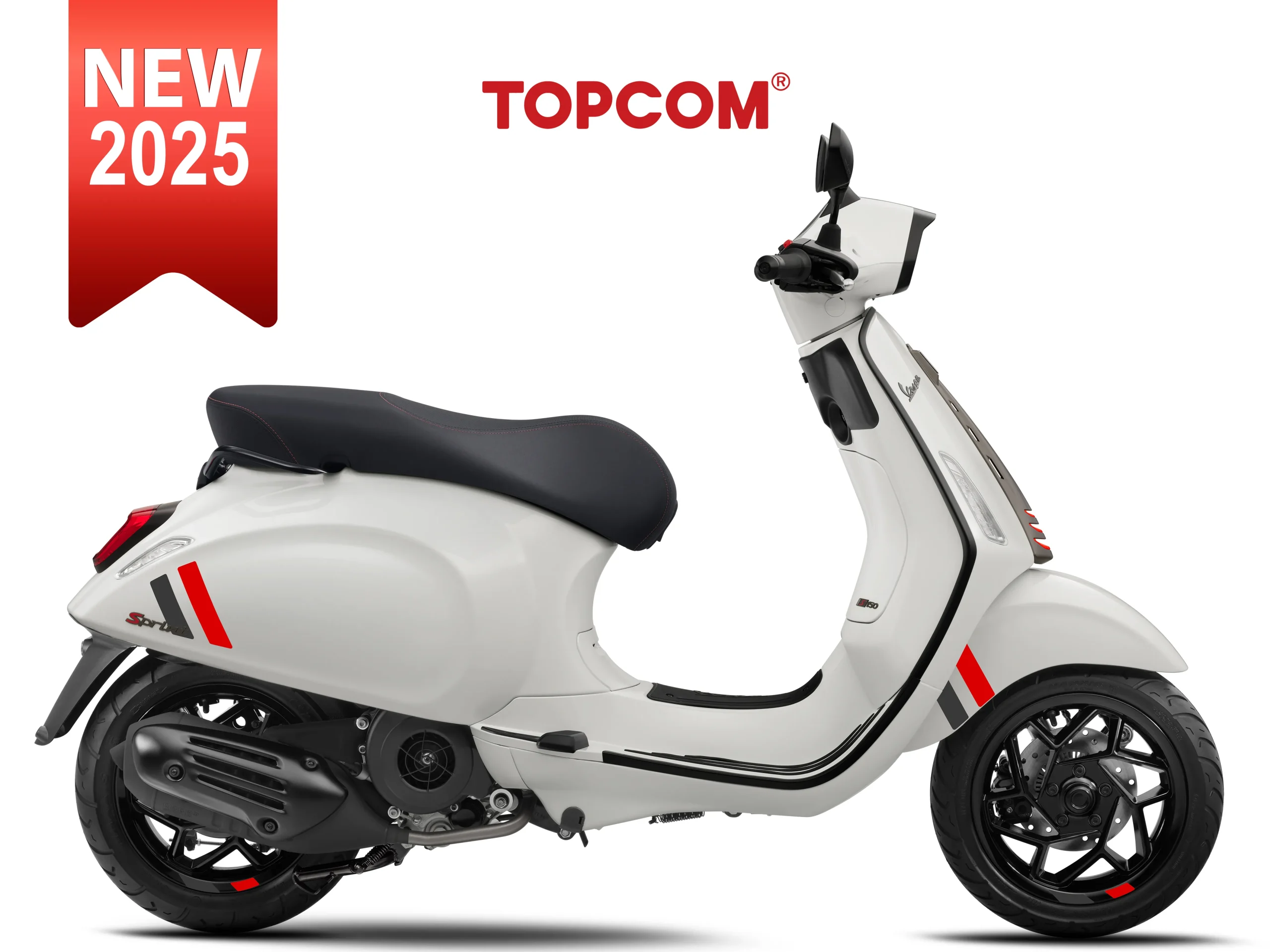 Vespa Sprint S 2025 150cc White Innocente