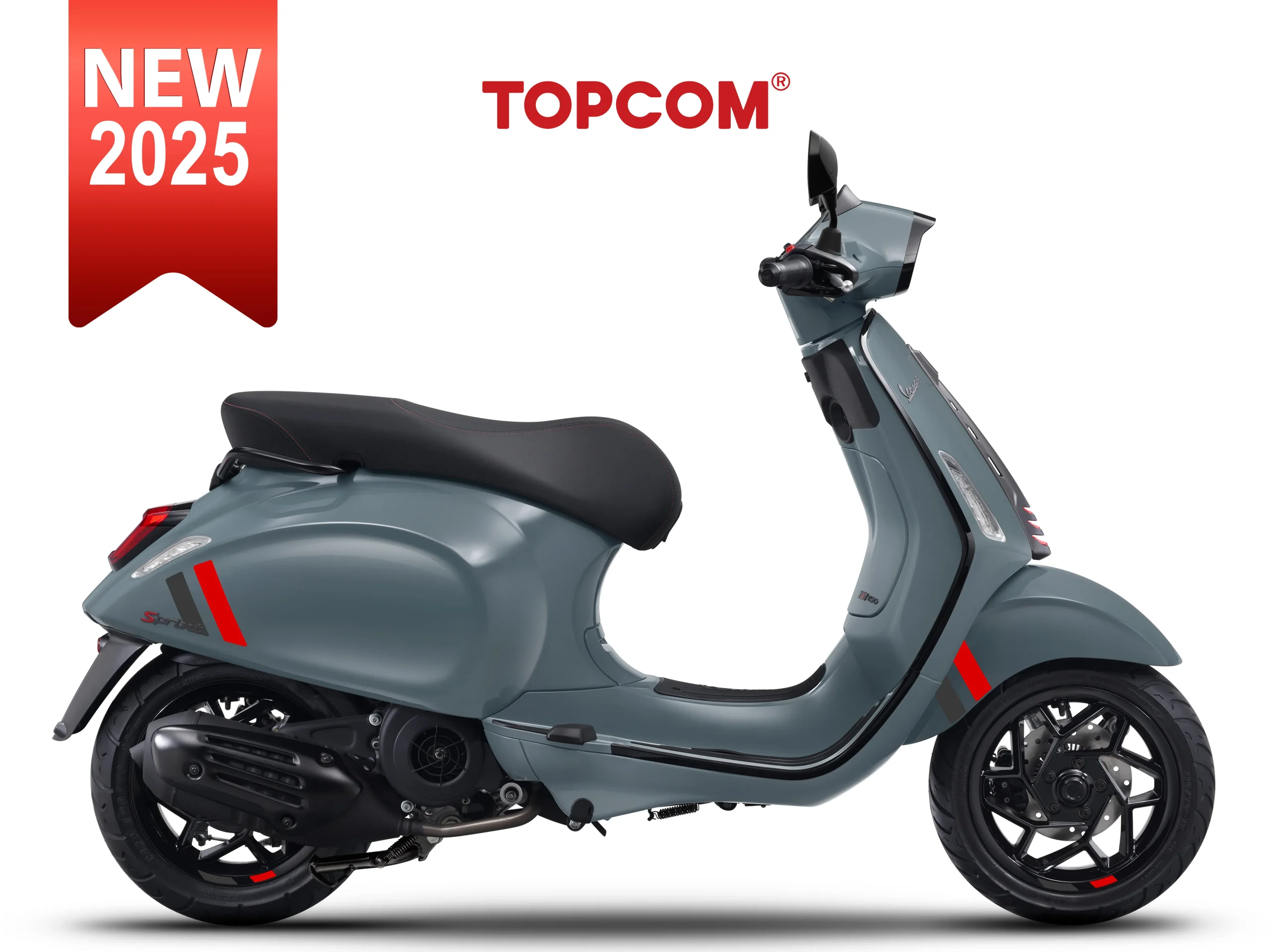 Vespa Sprint S 2025 150cc Grey Intrepido