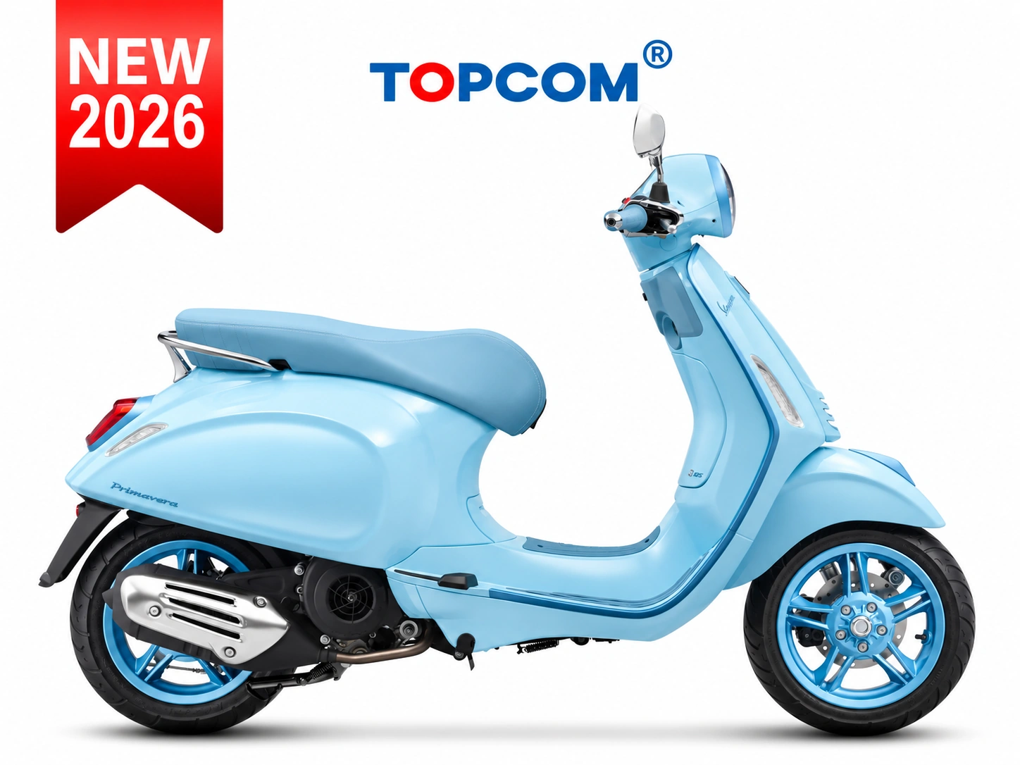 Vespa Primavera S Blue Capri