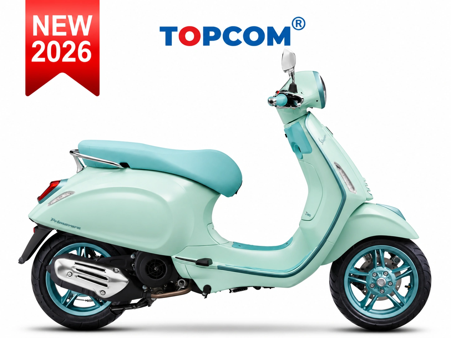 Vespa Primavera S Green Amabile
