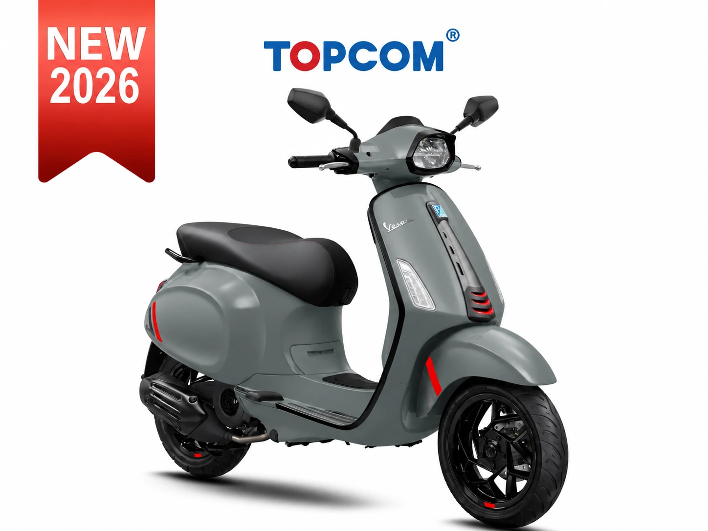 Vespa Sprint S 150cc Grey Intrepido