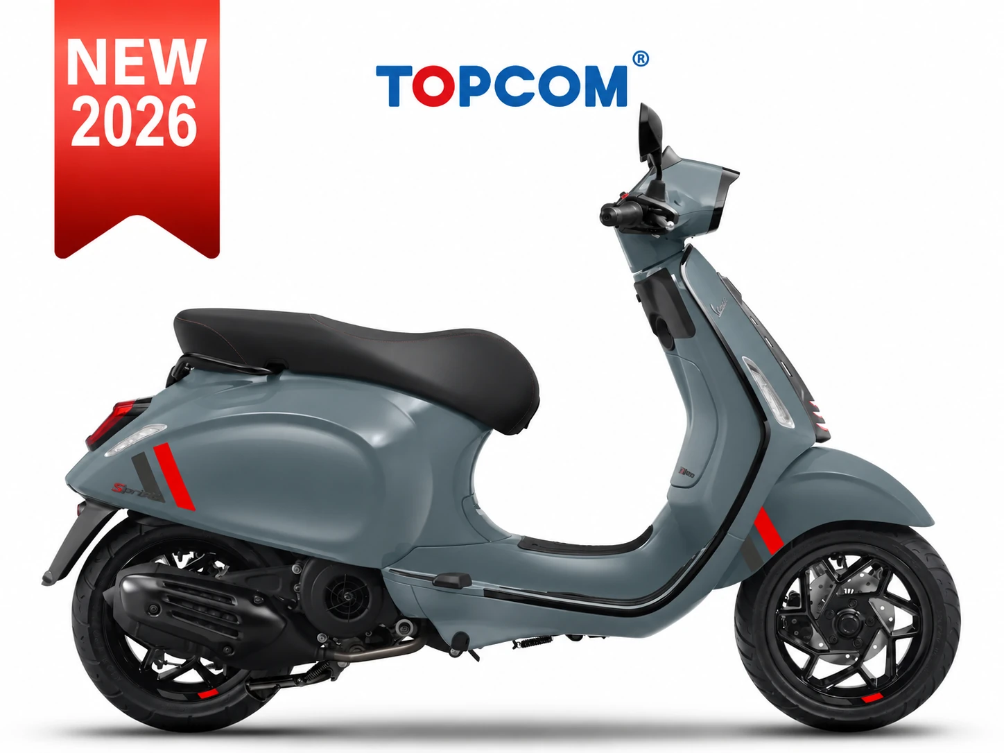 Vespa Sprint S 150cc Grey Intrepido
