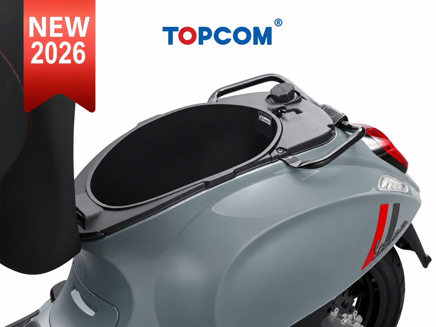 topcom_vespa_storage_new_2026 Vespa Sprint S 150cc Grey Intrepido