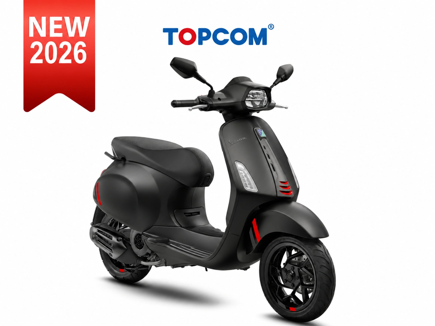 Vespa Sprint S 150cc Black Convinto