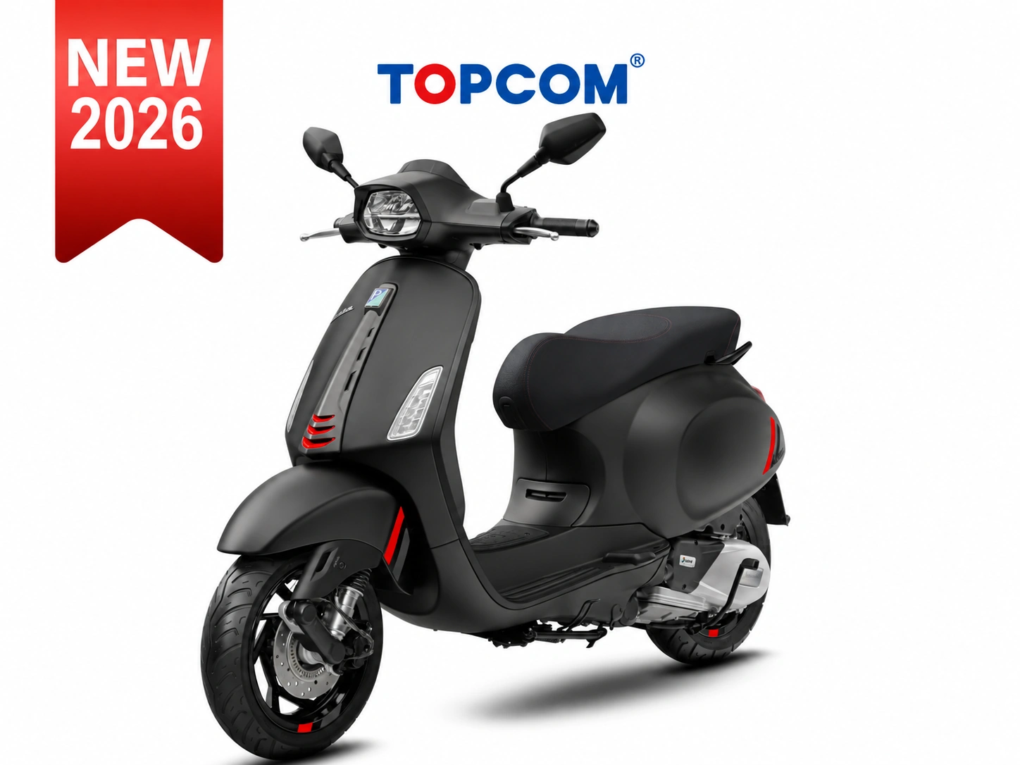 vespa_new_2026_topcom_front_left Vespa Sprint S 150cc Black Convinto