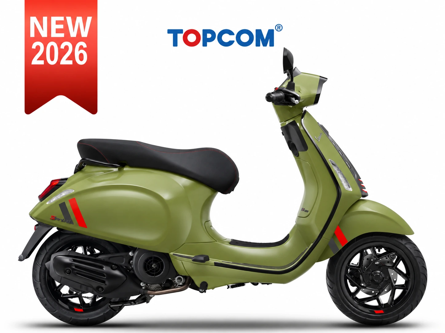 Vespa Sprint S 150cc Green Tenace
