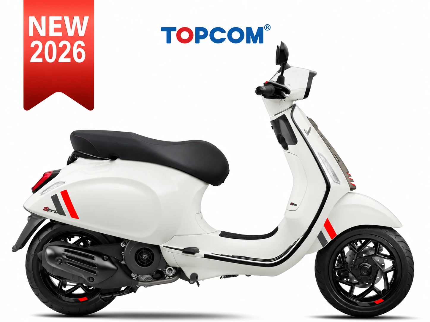 Vespa Sprint S 150cc White Innocente
