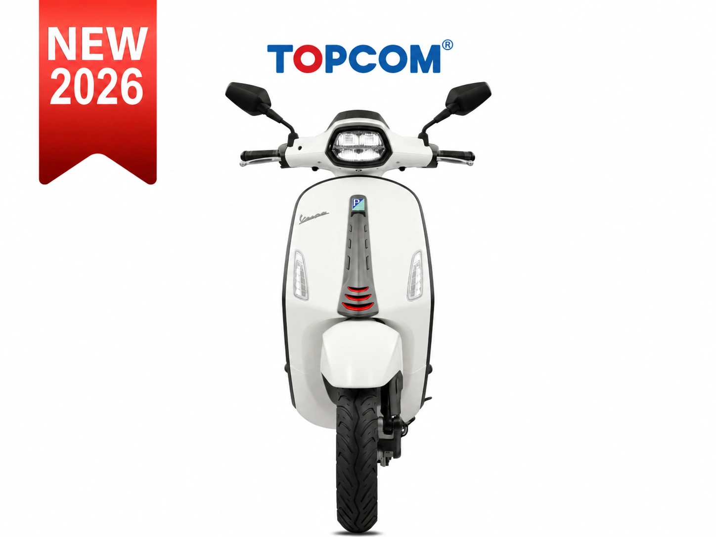 vespa_white_new_2026_topcom Vespa Sprint S 150cc White Innocente