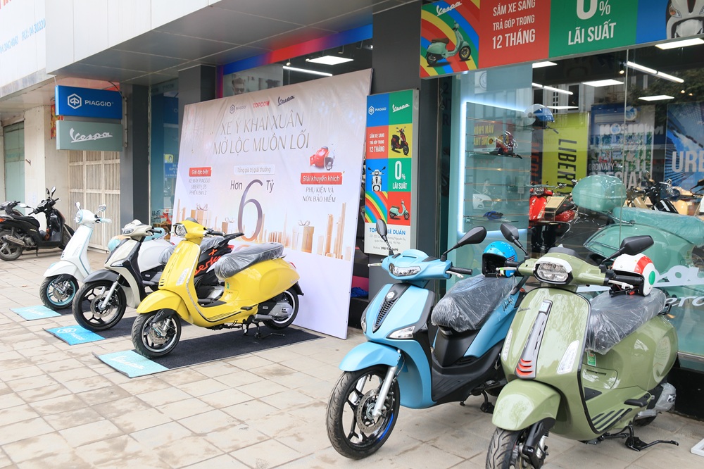chương trình xe ý khai xuân mở lộc muôn lối