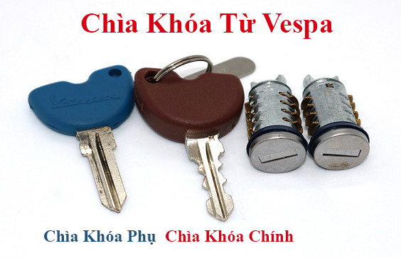 chìa khóa xe Vespa