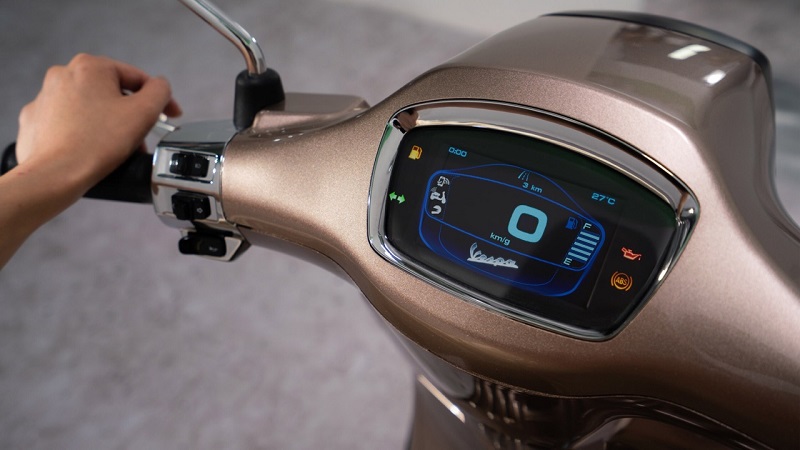 Màn hình xe Vespa Sprint TFT