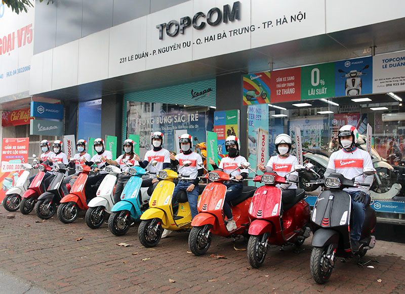 vespa topcom lê duẩn