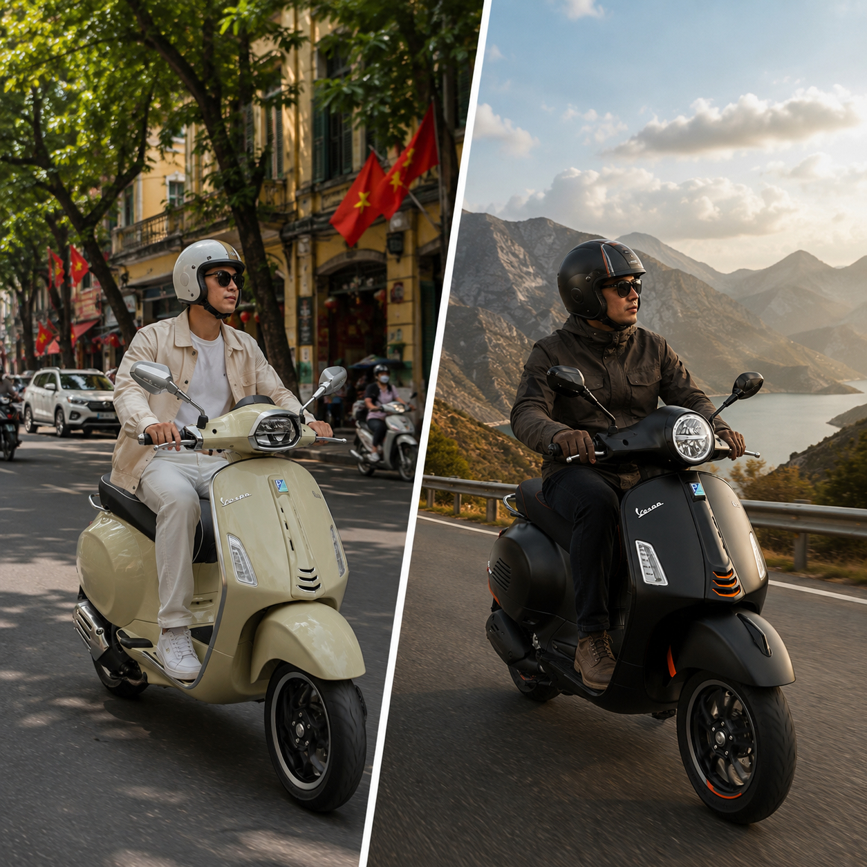 so sánh vespa sprint và gts
